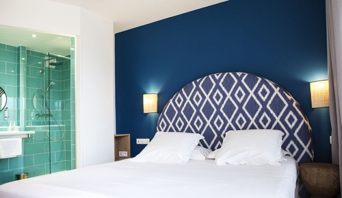 Habitación doble, vistas al mar