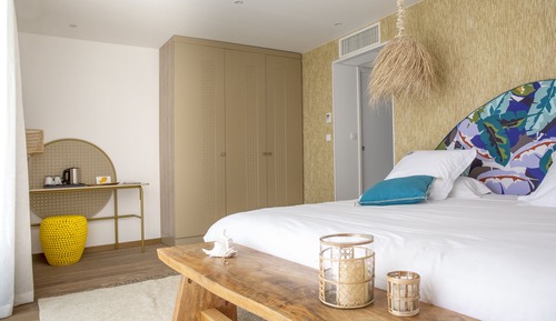 Habitación Signature, 1 cama de matrimonio grande, terraza (Chambre Bulle Signature)