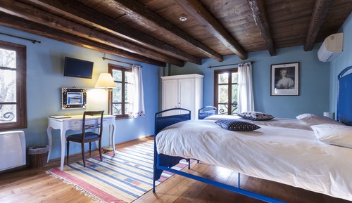 Habitación Confort con 1 cama doble o 2 individuales, vistas al jardín