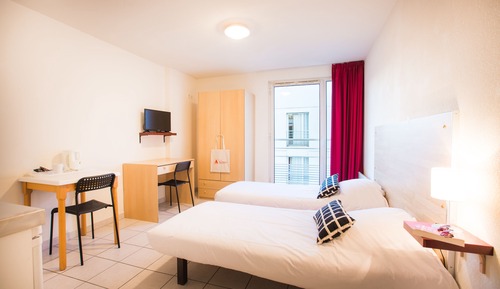 Estudio estándar, 2 camas individuales