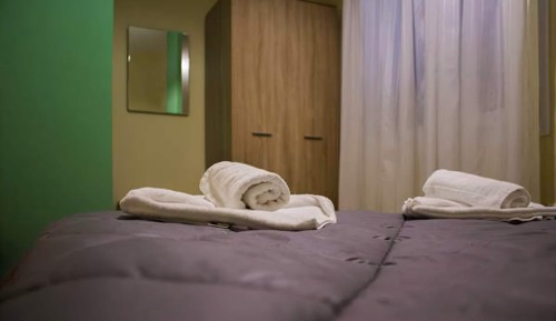 Habitación básica con 1 cama doble o 2 individuales, 1 habitación, vistas al mar