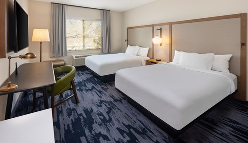 Habitación, 2 camas de matrimonio, no fumadores