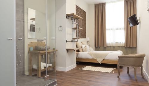 Habitación doble, en la zona del jardín (+ extra bed)