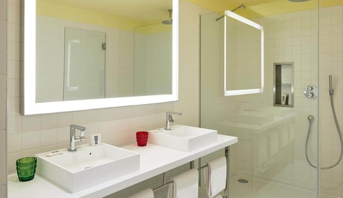 Habitación, 2 camas de matrimonio, terraza (XXL Mama)