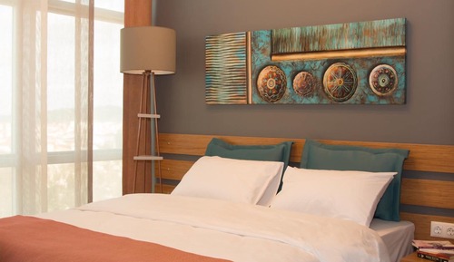 Estudio, 1 cama de matrimonio