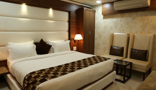 Habitación doble superior, 1 cama doble, accesible para personas con discapacidad, sin ventanas