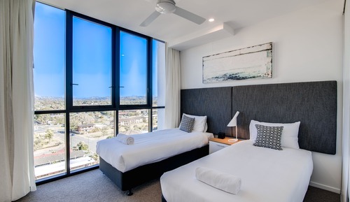 Apartamento, 2 habitaciones, vistas al mar, frente al mar