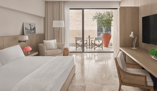 Habitación Deluxe, 1 cama de matrimonio grande, vistas al jardín
