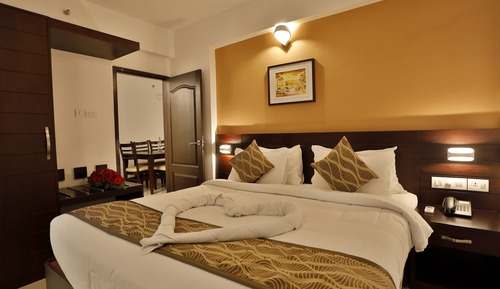 Suite familiar, varias camas, no fumadores, vistas a la montaña