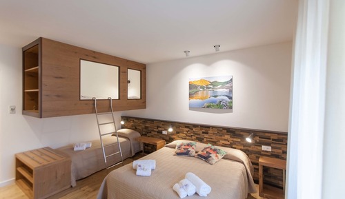 Habitación cuádruple estándar