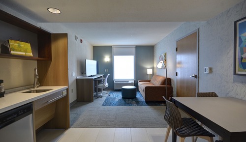 Suite, 1 cama de matrimonio, accesible para personas con discapacidad (Roll-In Shower)