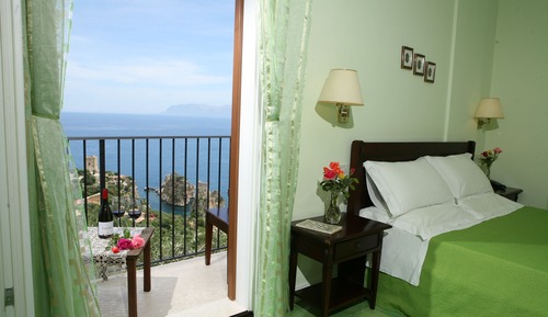 Habitación doble, balcón, vistas al mar