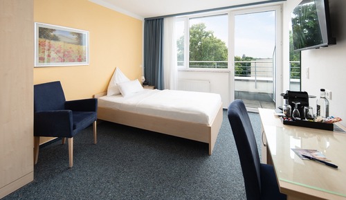 Habitación individual Confort, balcón