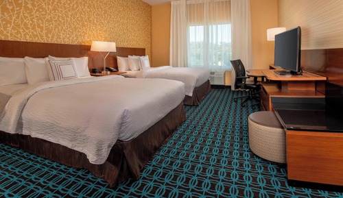 Habitación, 2 camas de matrimonio, no fumadores