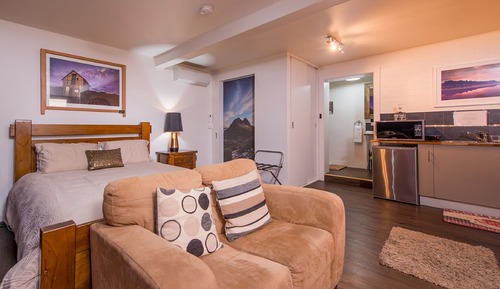 Suite estudio ejecutiva, 1 cama de matrimonio, baño privado