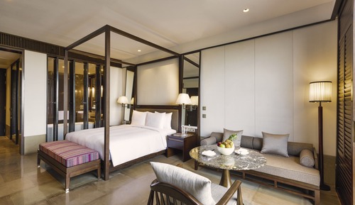 Habitación de lujo, 1 cama de matrimonio grande (Outdoor Jetted Tub)