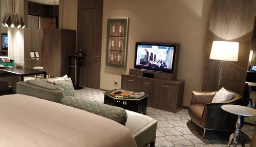 Habitación ejecutiva, 1 cama de matrimonio, fumadores, vistas a la ciudad