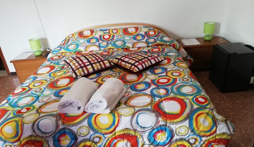 Habitación triple, balcón
