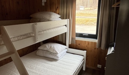 Cabaña familiar, 2 habitaciones, vistas al mar