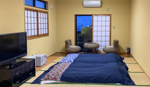 Habitación tradicional, no fumadores (Japanese Room with Open-Air Bath)