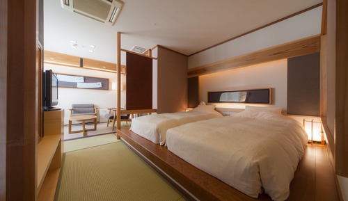 Habitación con 2 camas individuales