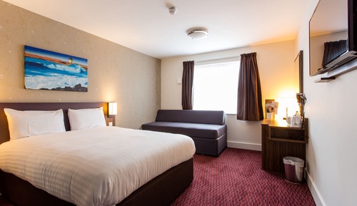 Habitación con 1 cama doble o 2 individuales