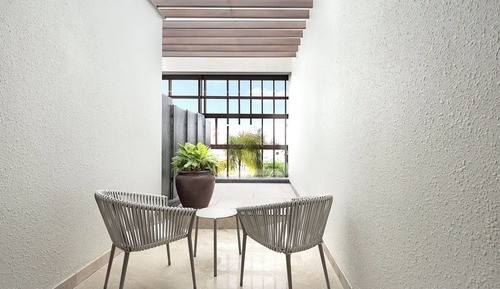 Suite ejecutiva, 1 cama de matrimonio grande, no fumadores, vistas a la ciudad