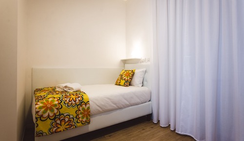 Habitación individual estándar, baño privado, vistas al jardín