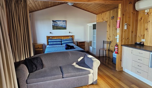 Cabaña, accesible para personas con discapacidad