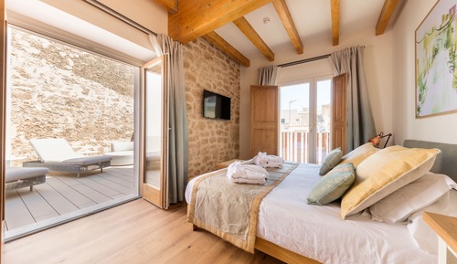 Habitación exclusiva, terraza