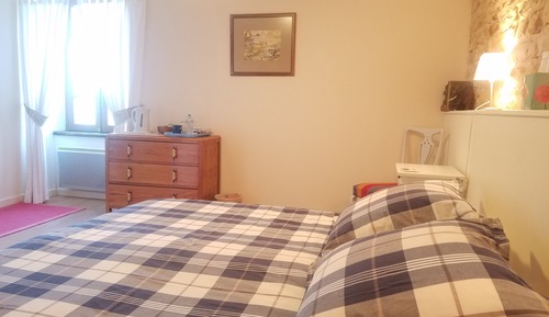 Habitación con 1 cama doble o 2 individuales (La Vienne)