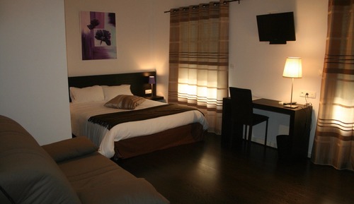 Habitación familiar, 1 cama de matrimonio con sofá cama