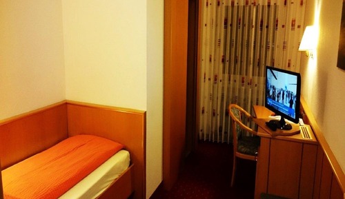 Habitación Business individual, vistas al jardín