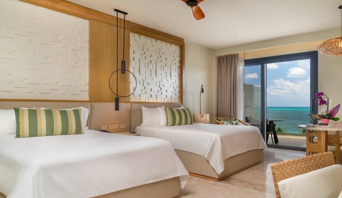 Serenity Club Ocean View 2 Queen Beds Junior Suite