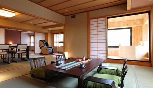 Suite tradicional (Japanese Style, Open-air Bath, Aoba)