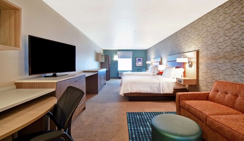 Estudio, 2 camas de matrimonio, accesible para personas con discapacidad (Hearing)