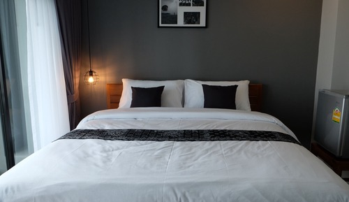 Habitación doble superior, vistas a la piscina