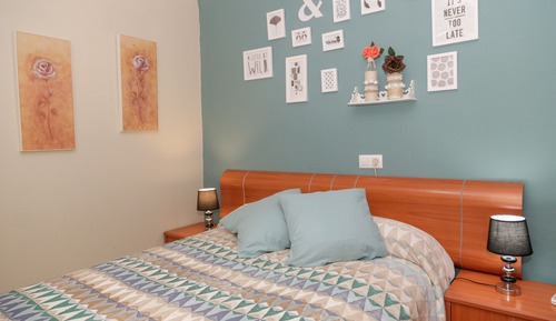 Habitación doble, baño privado