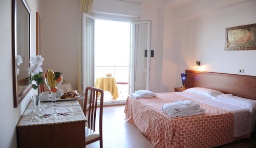 Habitación individual, vistas al mar