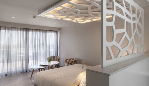 Suite Deluxe, vistas parciales al mar (Outdoor or Indoor Jacuzzi)