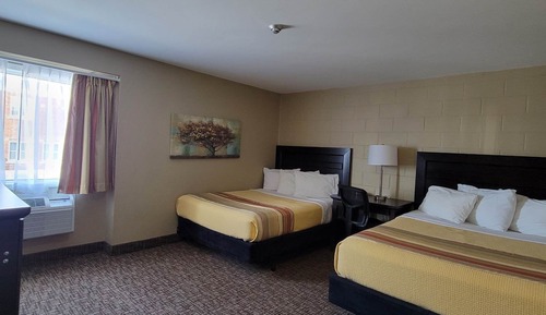 Habitación doble, 2 camas de matrimonio, planta baja