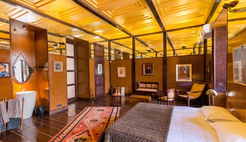 Habitación de lujo doble, 1 cama de matrimonio, vistas a la ciudad, planta ejecutiva