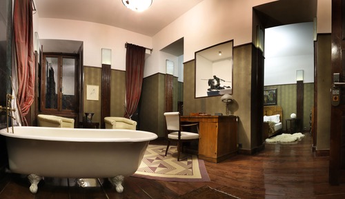 Habitación de lujo doble, 1 cama de matrimonio, terraza, vistas a la ciudad