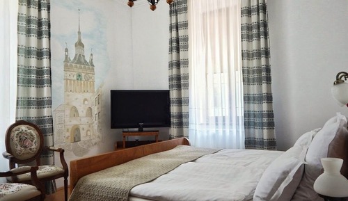 Habitación Confort doble, 1 cama de matrimonio grande, Aire acondicionado