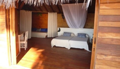 Bungalow, vistas al mar