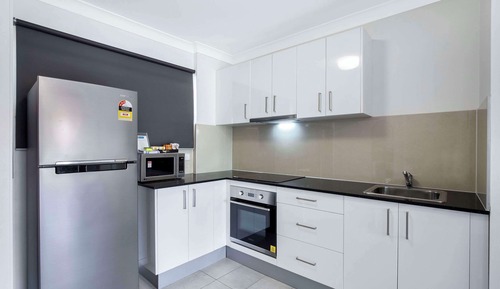 Habitación, 1 cama de matrimonio grande (Kitchen Facilities)