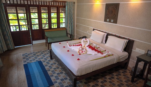 Habitación Deluxe con 2 camas individuales, 1 cama doble