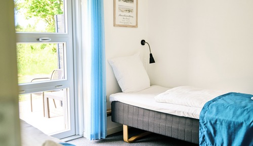 Habitación Confort con 1 cama doble o 2 individuales, terraza, en la zona del jardín