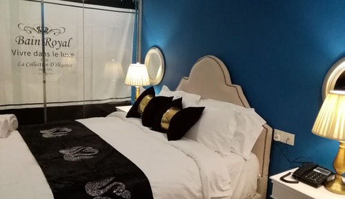 Habitación doble superior, 1 cama de matrimonio, baño privado