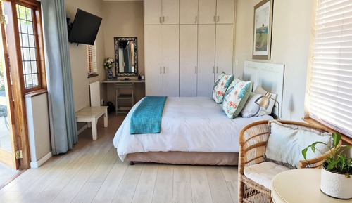 Estudio, 2 camas individuales, vistas al jardín, en la zona del jardín